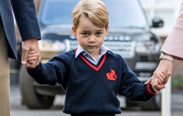 Ο πρίγκιπας Τζορτζ στη λίστα των πιο καλοντυμένων Βρετανών