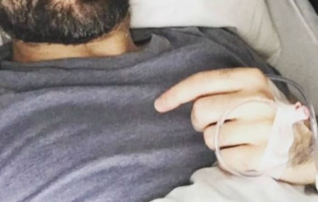 Στο νοσοκομείο δημοσιογράφος του Alpha – Το μήνυμα από το κρεβάτι του πόνου (φωτο)