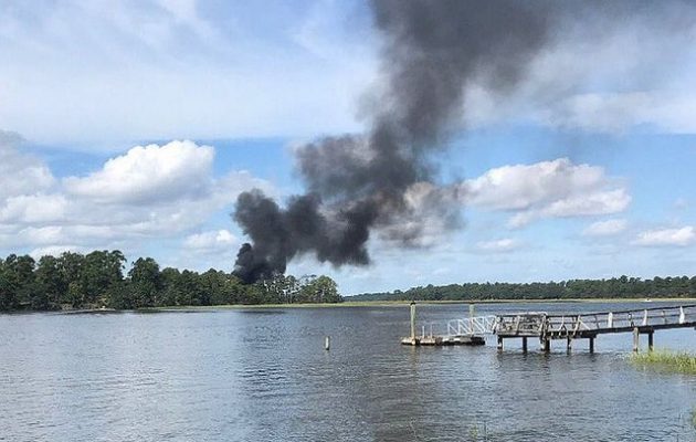 Συνετρίβη μαχητικό αεροσκάφος στη Νότια Καρολίνα