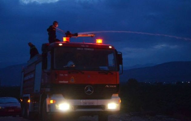Ολονύκτια μάχη με τις φλόγες στα Δικαστικά Μαραθώνα