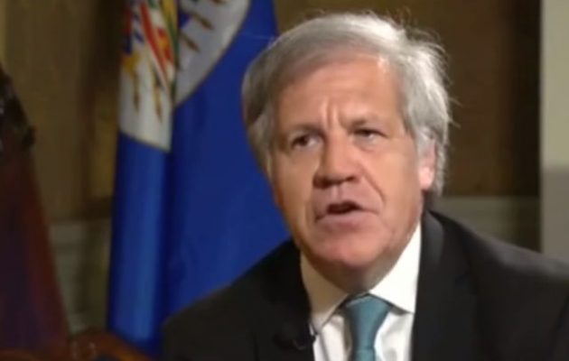 Λουίς Αλμάγκρο: «Δεν θα πρέπει να αποκλειστεί μια στρατιωτική επέμβαση στη Βενεζουέλα»