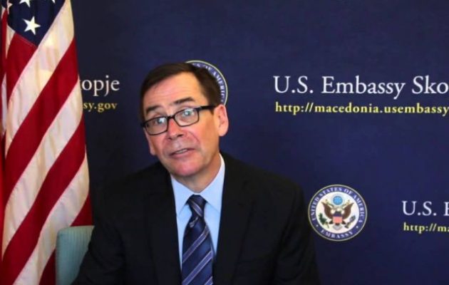 Αμερικανός Πρεσβευτής στα Σκόπια: Ως «Βόρεια Μακεδονία» η ΠΓΔΜ θα μπει στο ΝΑΤΟ
