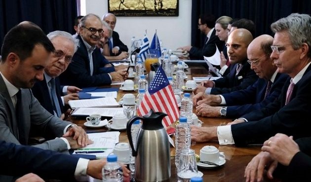 Γουίλμπουρ Ρος σε Δραγασάκη: Στη σωστή κατεύθυνση οι μεταρρυθμίσεις της Ελλάδας