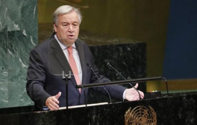 Γκουτέρες: Σημαντικό βήμα για την επίλυση των διαφορών Ελλάδας- ΠΓΔΜ η Συμφωνία των Πρεσπών
