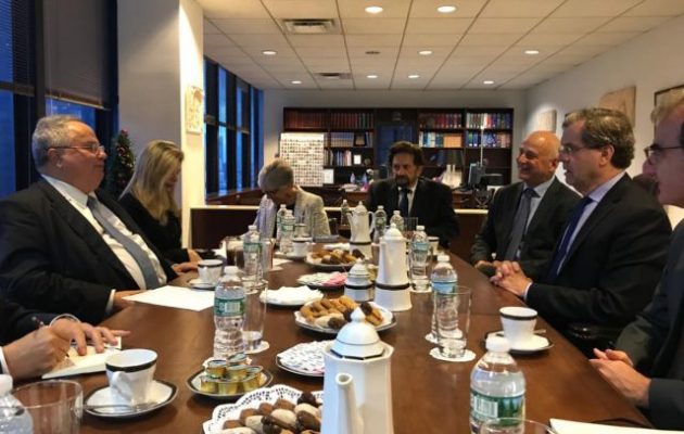 Ο Νίκος Κοτζιάς συναντήθηκε με την Αμερικανοεβραϊκή Επιτροπή – Καλοί φίλοι που στηρίζουν την Ελλάδα