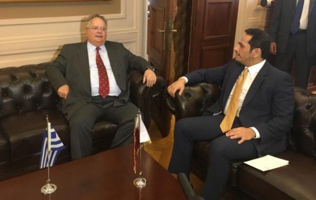 Τι συζήτησε ο Νίκος Κοτζιάς με τον πρωθυπουργό του Κατάρ στη δίωρη συνάντησή τους στο ΥΠΕΞ