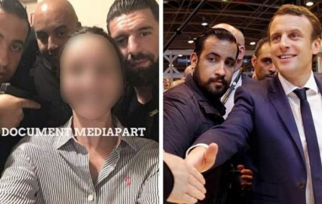 Αυτή είναι σέλφι του «μανιακού» με τα όπλα Μπεναλά που φέρνει πονοκέφαλο στον Μακρόν (φωτο)