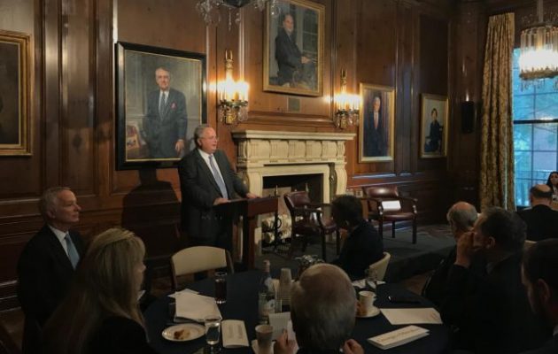 Νίκος Κοτζιάς στο CFR: Η Ελλάδα ενεργειακός κόμβος μεταξύ Ανατολής και Δύσης