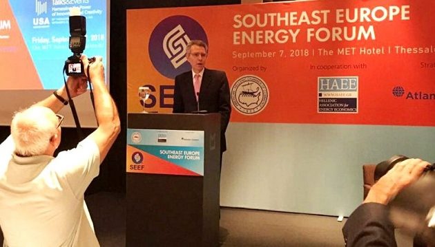 Τζέφρι Πάιατ: Κομβικός ο ρόλος της Ελλάδας στο ενεργειακό τοπίο της Ευρώπης