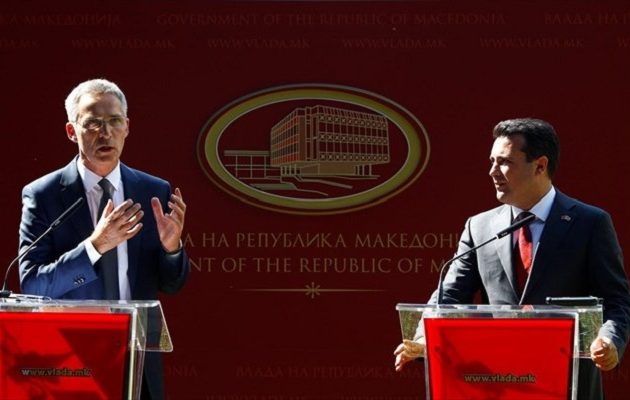 Τελεσίγραφο Στόλτενμπεργκ σε Ζάεφ: Ένταξη στο ΝΑΤΟ μόνο αν επικυρωθεί η συμφωνία
