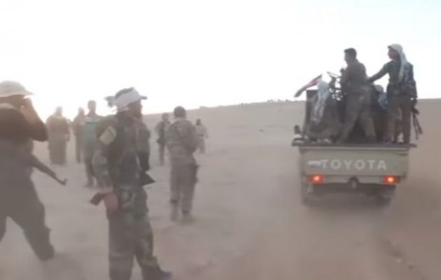 Δίχως νερό έμειναν οι τζιχαντιστές του Ισλαμικού Κράτους που πολιορκούνται στο ηφαίστειο Αλ Σάφα