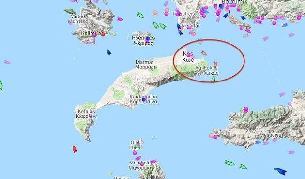 Ξεπερνά τα όρια η Άγκυρα: Μια ανάσα από τις ακτές της Κω δύο τουρκικά αλιευτικά
