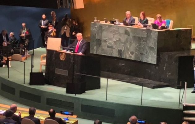 Ντόναλντ Τραμπ: Καλώ τη διεθνή κοινότητα να απομονώσει το Ιράν που απειλεί ΗΠΑ και Ισραήλ