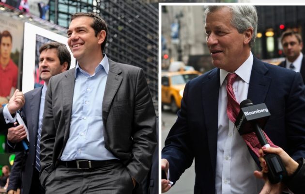 Με τον ελληνικής καταγωγής CEO της JP Morgan Chase συναντήθηκε ο Αλέξης Τσίπρας