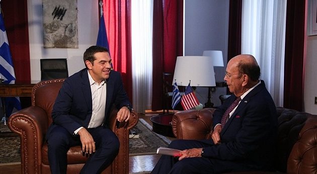 Γεύμα εργασίας στον Τσίπρα θα παραθέσει ο Γουίλμπουρ Ρος