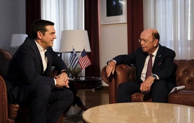 Ισχυρό μήνυμα Ρος σε Τσίπρα: Οι ΗΠΑ στηρίζουν Ελλάδα – Μπίζνες και ενέργεια (βίντεο)
