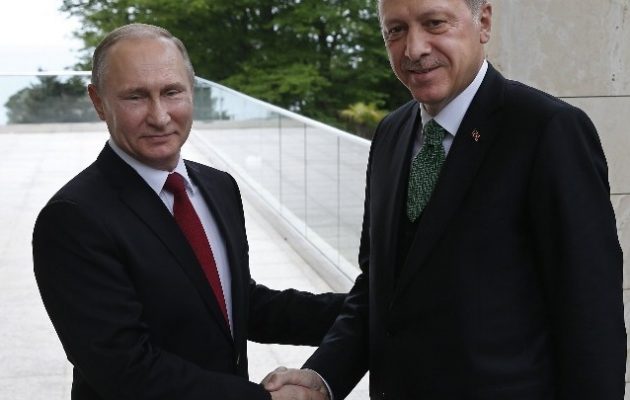 Συνάντηση Πούτιν-Ερντογάν στο Σότσι τη Δευτέρα – Τι θα συζητήσουν
