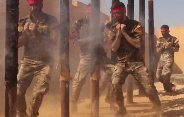 Οι Κούρδοι (SDF) εκπαιδεύουν καταδρομείς στη βόρεια Συρία (βίντεο)