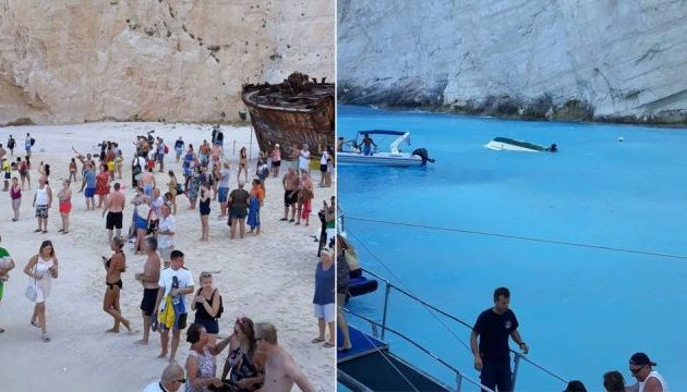 «Απαγορευμένη ζώνη» το Ναυάγιο στη Ζάκυνθο μετά την κατολίσθηση