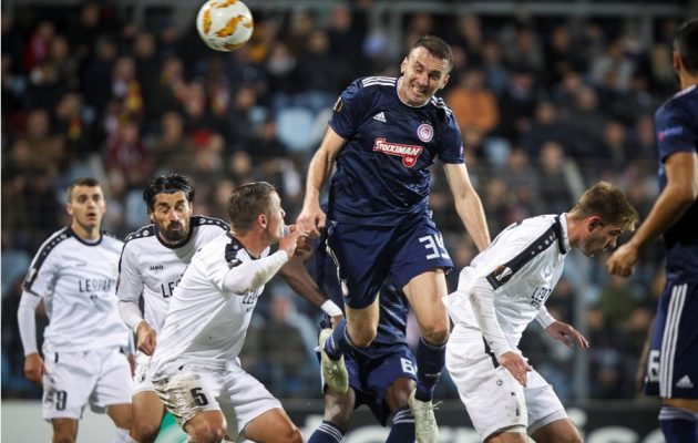 Europa League: Ζωντανός για την πρόκριση ο Ολυμπιακός 2-0 την Ντουντελάνζ