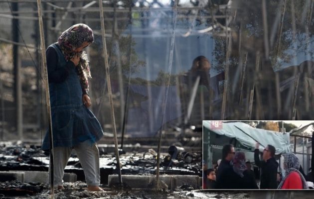 Σάλος με αστυνομικό που βρίζει ηλικιωμένη πρόσφυγα στη Μόρια – ΕΔΕ διέταξε η ΕΛ.ΑΣ. (βίντεο)