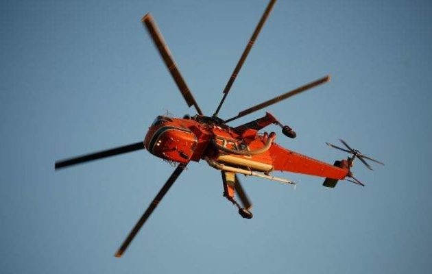 Ξέσπασε φωτιά κοντά σε πεδίο βολής στη Θεσσαλονίκη