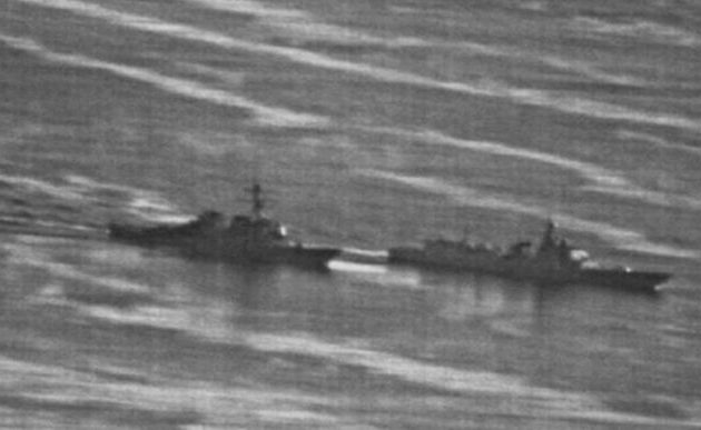 Κλιμακώνεται η κρίση ΗΠΑ-Κίνας: Κινεζικό πολεμικό «στρίμωξε» το αμερικανικό «Decatur» (φωτο)