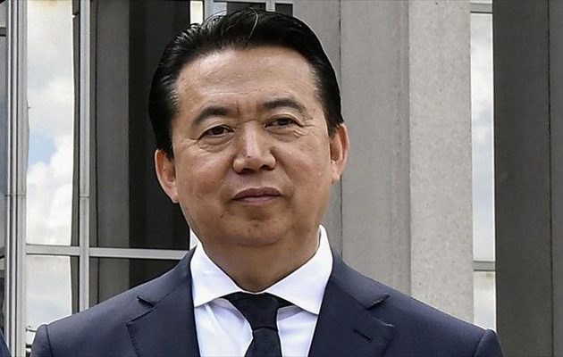 Τι ανακοίνωσε η Κίνα για τον «εξαφανισμένο» αρχηγό της Ιντερπόλ