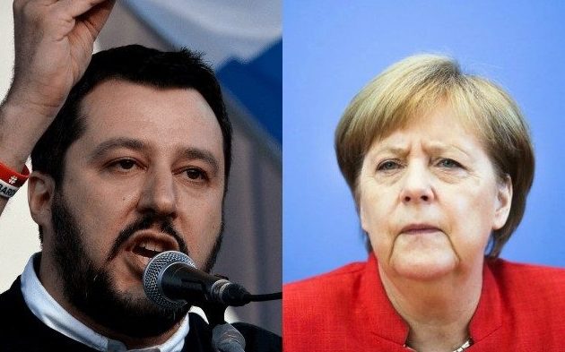 Σαλβίνι σε Μέρκελ: «Δεν θα δεχτούμε μετανάστες από τη Γερμανία – Θα κλείσουμε τα σύνορα»