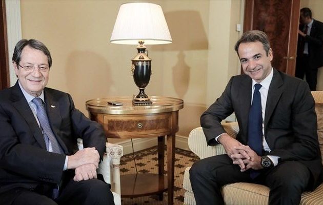 Συνάντηση Μητσοτάκη-Αναστασιάδη – Τι συζήτησαν