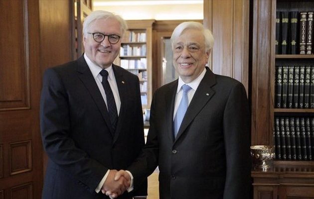 Παυλόπουλος και Σταϊνμάγερ κάνουν έκκληση να διαφυλαχθεί η ενωμένη Ευρώπη