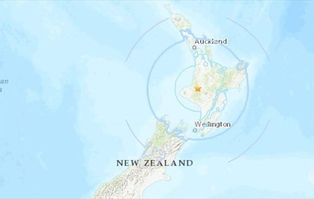 Σεισμός 6,2 Ρίχτερ χτύπησε την Νέα Ζηλανδία