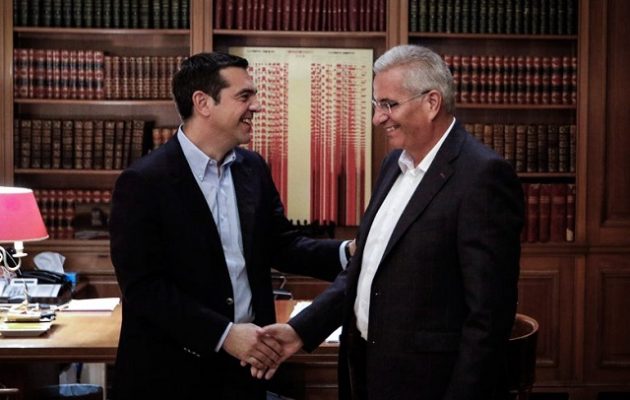 Συνάντηση Τσίπρα-Κυπριανού: Λύση του Κυπριακού μόνο μέσω ουσιαστικών διαπραγματεύσεων