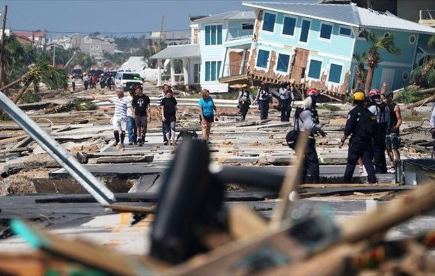 Ο φονικός τυφώνας Μάικλ «έλιωσε» τα πάντα στη Φλόριντα – Συναγερμός και σε άλλες πολιτείες στις ΗΠΑ