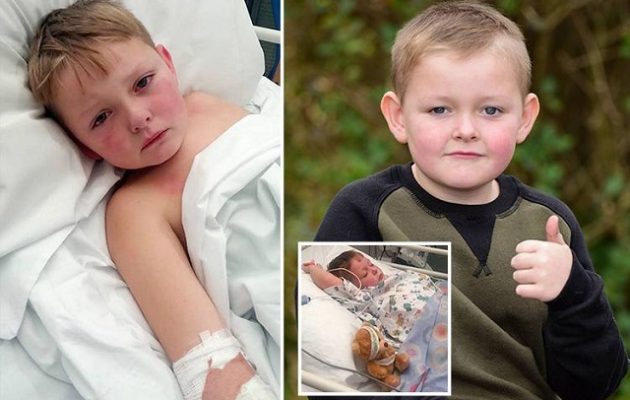 6χρονος κόντεψε να πεθάνει γιατί οι γιατροί έκαναν λάθος διάγνωση τρεις φορές