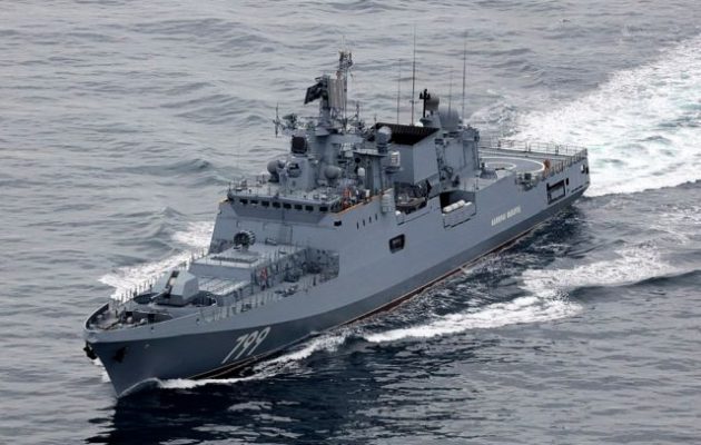 Η Ρωσία ενισχύσει τον στόλο της στην Ανατολική Μεσόγειο – Στέλνει και τη φρεγάτα «Ναύαρχος Μακάροφ»
