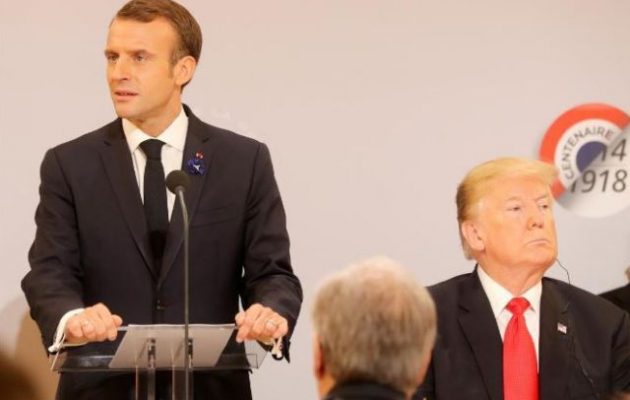 Εμανουέλ Μακρόν: «Ο εθνικισμός είναι η προδοσία του πατριωτισμού»