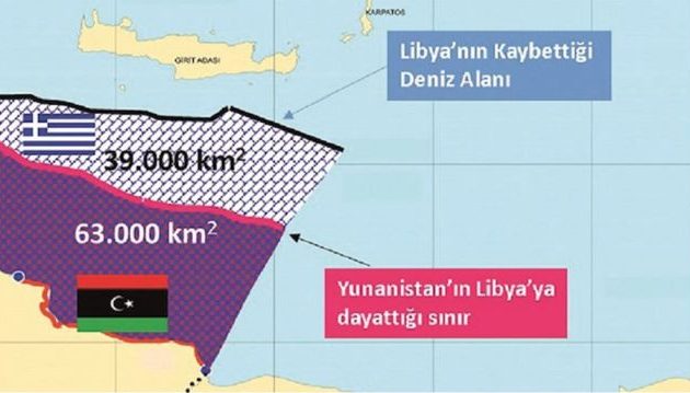 «Η Τουρκία να αναλάβει την προστασία της λιβυκής ΑΟΖ από την ελληνική επεκτατικότητα»