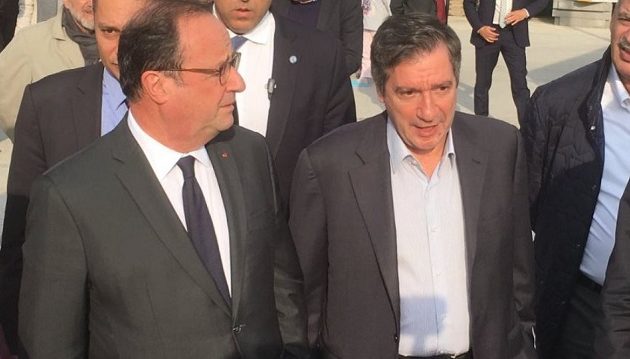 Επίσκεψη Ολάντ στον Ελαιώνα: Κυρώσεις στην Τουρκία αν παραβιάζει τη συμφωνία με την Ε.Ε.