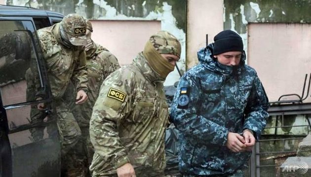 Σε φυλακή της Μόσχας μεταφέρθηκαν οι συλληφθέντες Ουκρανοί ναύτες