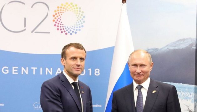 Πούτιν και Μακρόν τα είπαν στην Αργεντινή για το επεισόδιο στη Θάλασσα του Αζόφ