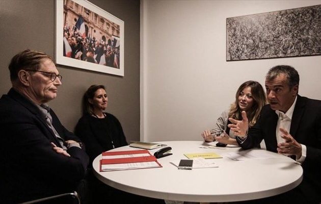 Τι συζήτησε ο Θεοδωράκης με στενό συνεργάτη του Μακρόν