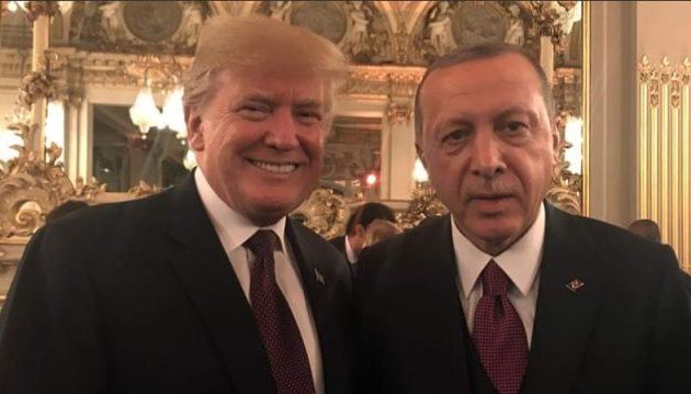 Ο Ντόναλντ Τραμπ «εμπιστεύεται» τον τζιχαντιστή Ερντογάν να «εξαλείψει» το Ισλαμικό Κράτος