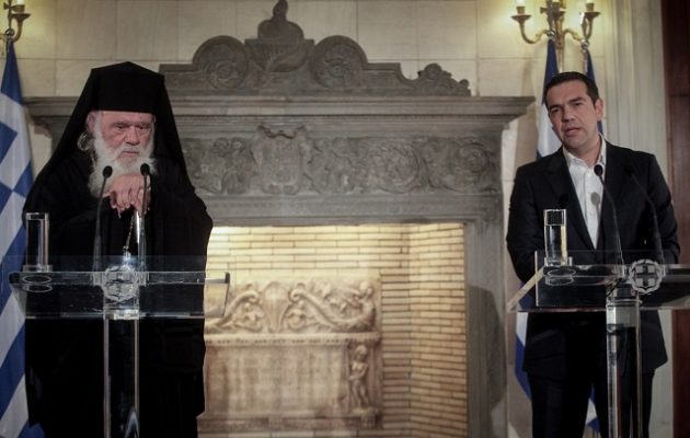 Ιστορική συμφωνία Τσίπρα – Ιερώνυμου για τις σχέσεις Κράτους – Εκκλησίας