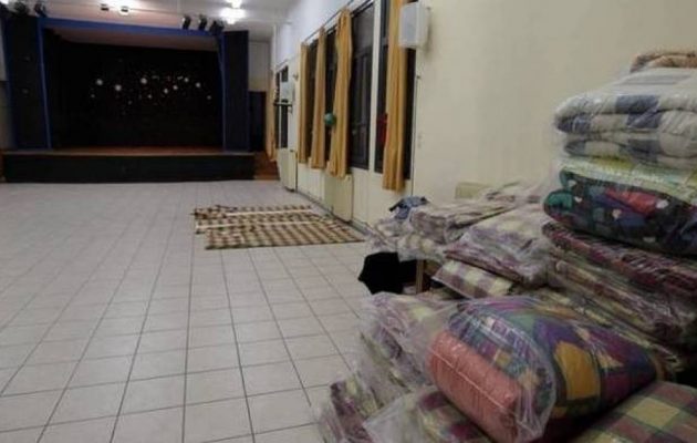 Θερμαινόμενο χώρο για τους άστεγους άνοιξε ο Δήμος Αθηναίων
