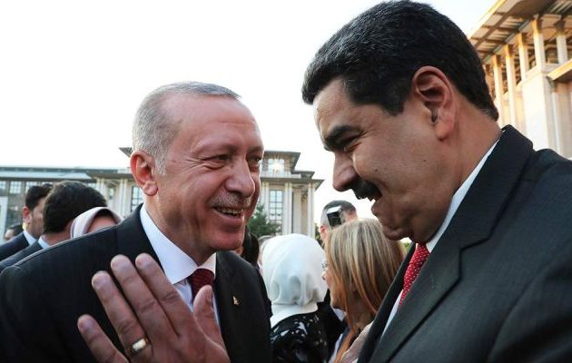«Κολλητός» με τον Μαδούρο ο Ερντογάν – Πήγε να τον βρει στη Βενεζουέλα