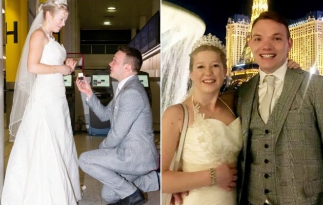 Παντρεύτηκαν λίγες ώρες αφού γνωρίστηκαν για πρώτη φορά στο αεροδρόμιο