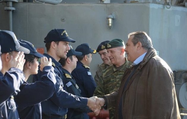 Καμμένος: Οποιος τολμήσει να αμφισβητήσει την εθνική μας κυριαρχία θα τον συντρίψουμε