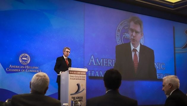 Πάιατ: Οι ΗΠΑ δεσμεύονται για περαιτέρω ενίσχυση των εμπορικών σχέσεων με την Ελλάδα