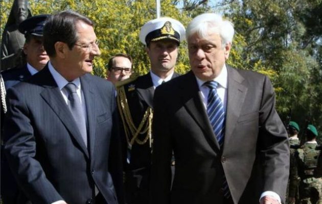 Προκόπης Παυλόπουλος: Δεν υπάρχει λύση στο Κυπριακό με «συνομοσπονδία»